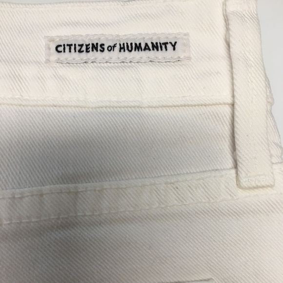 NWT Citizens of Humanity White Emannuelle Slim Bootcut Jeans - Picture 11 of 11